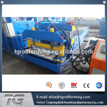 Technical versatility glazed Tile/ ridge cap/metal roofing roll forming machine with optimum quality